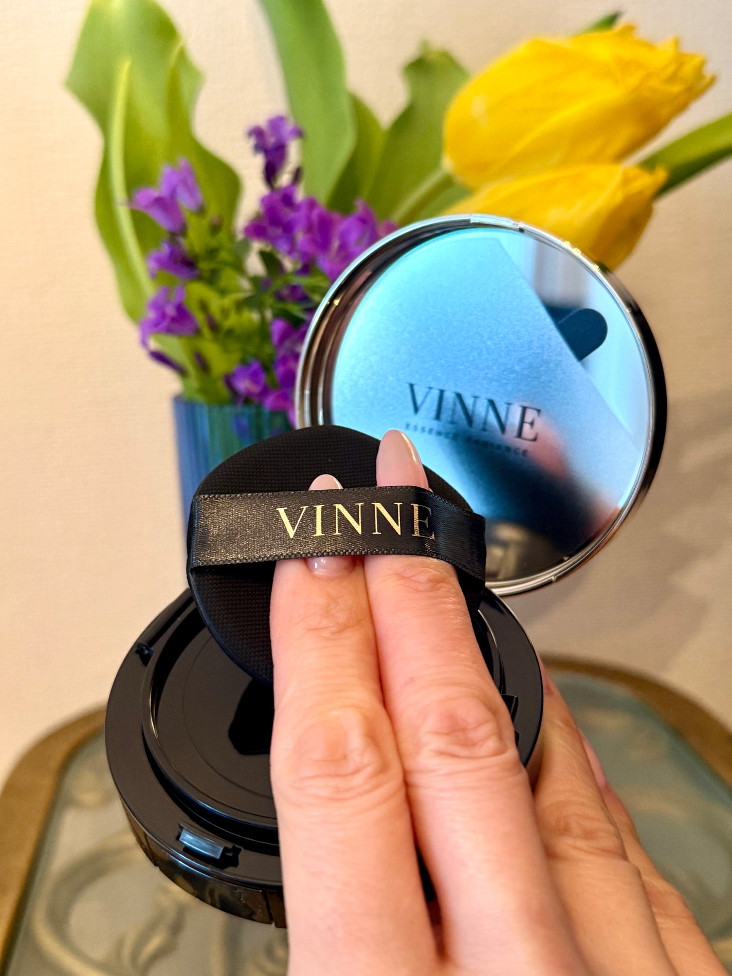 エッセンス ラディアンス クッション/VINNE /クッションファンデーションを使ったクチコミ(2枚目)