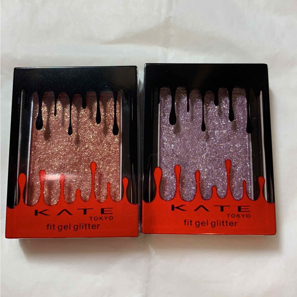 フィットジェルグリッター/KATE/ジェル・クリームアイシャドウを使ったクチコミ（1枚目）