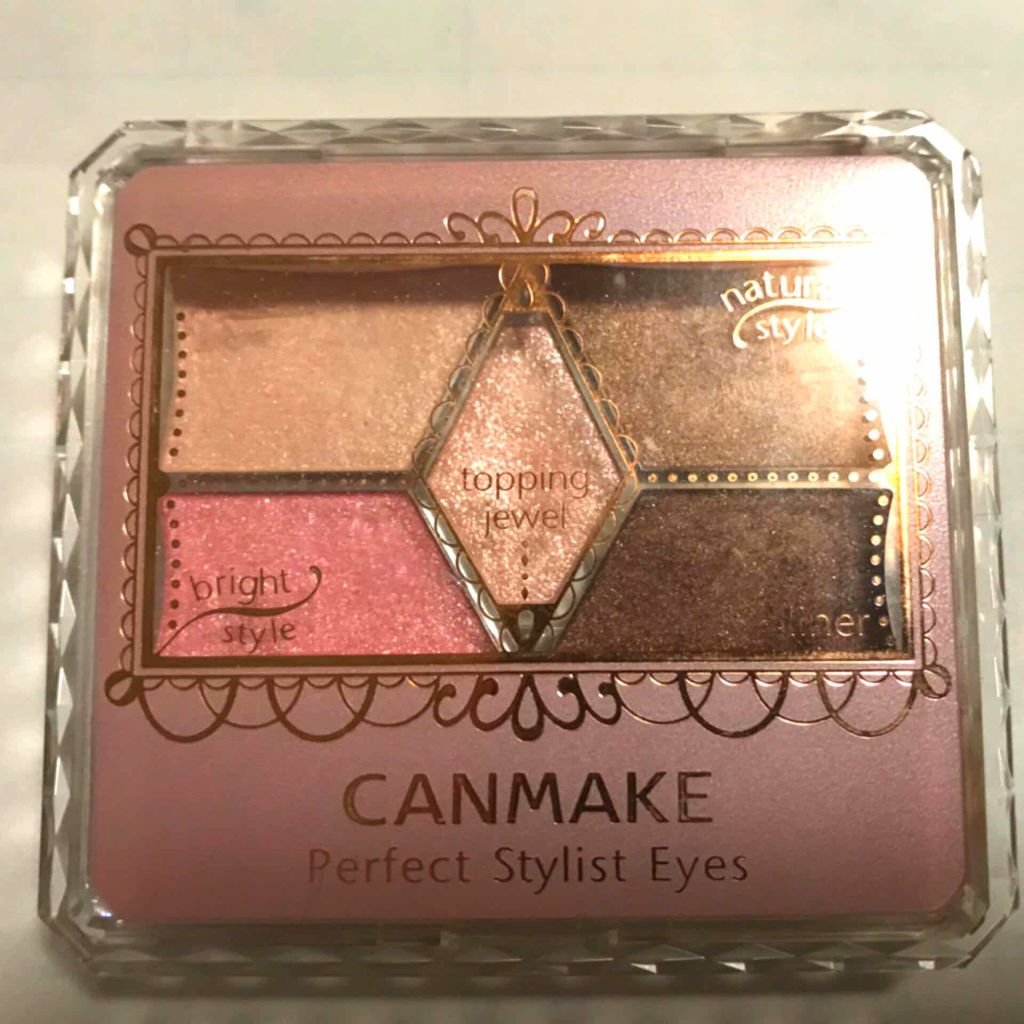 【旧品】パーフェクトスタイリストアイズ/キャンメイク/アイシャドウパレットを使ったクチコミ(1枚目)