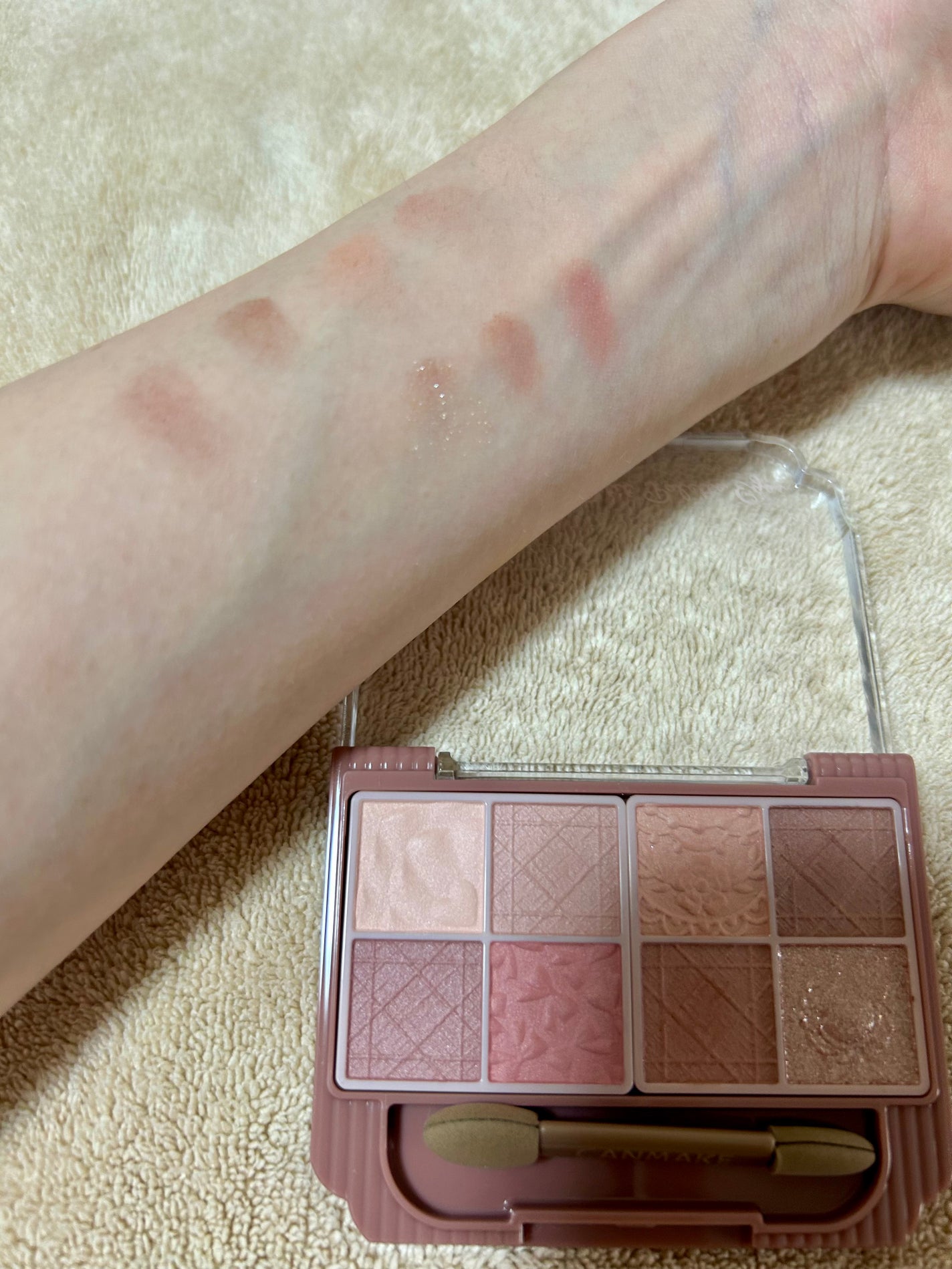 プティパレットアイズ(マットタイプ)/キャンメイク/パウダーアイシャドウを使ったクチコミ(1枚目)