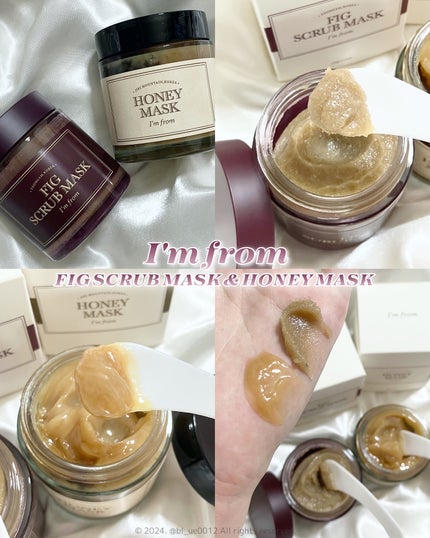 ハニーマスク/I'm from/洗い流すパック・マスクを使ったクチコミ(1枚目)