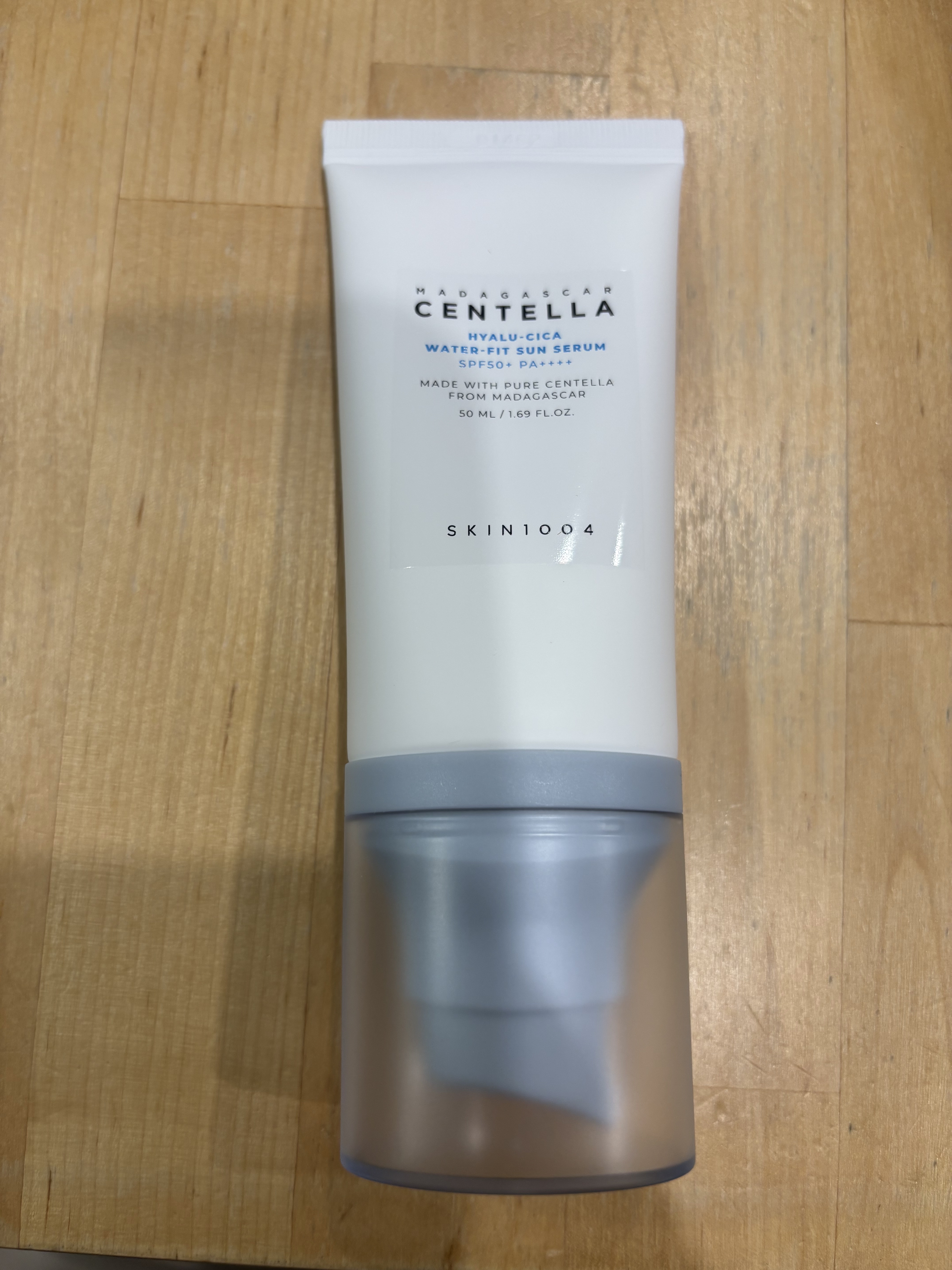 ヒアルーシカ ウォーターフィット サンセラム/SKIN1004/日焼け止めローションを使ったクチコミ（1枚目）