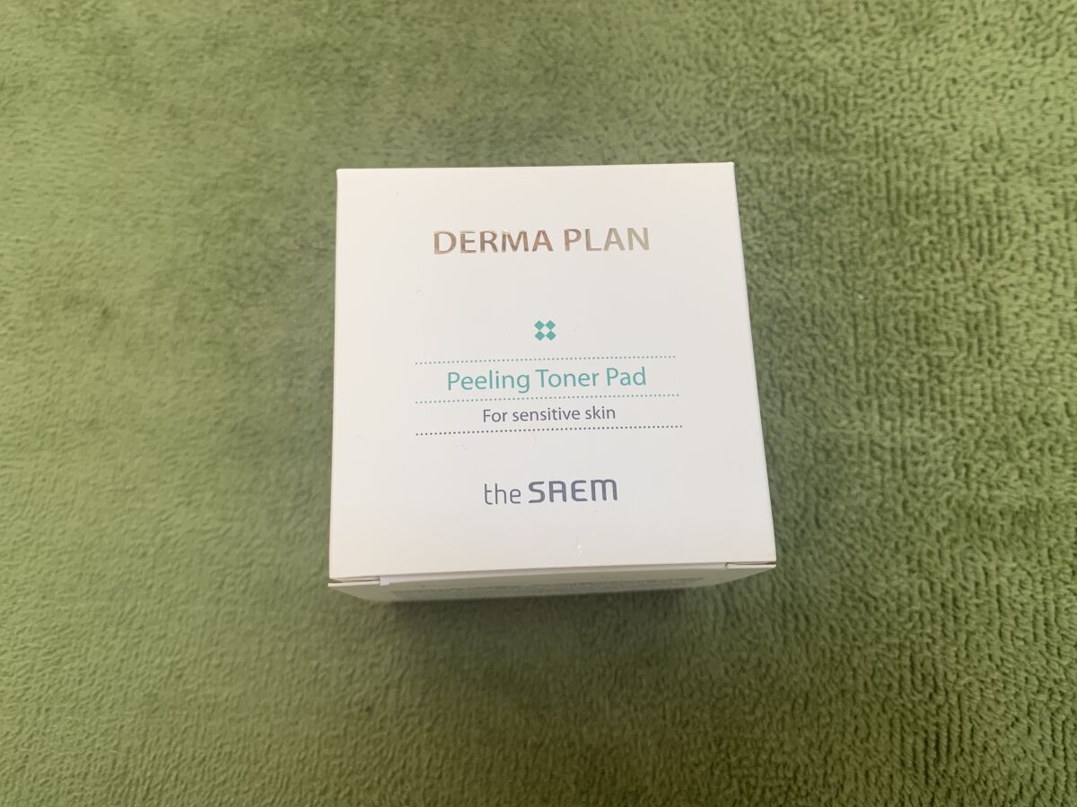 the SAEM ダーマプラン ピーリングトナーパッドのクチコミ「【使った商品】the SAEMのダーマプラン ピーリングトナーパッドを使用しました!
口コミが.....」（3枚目）