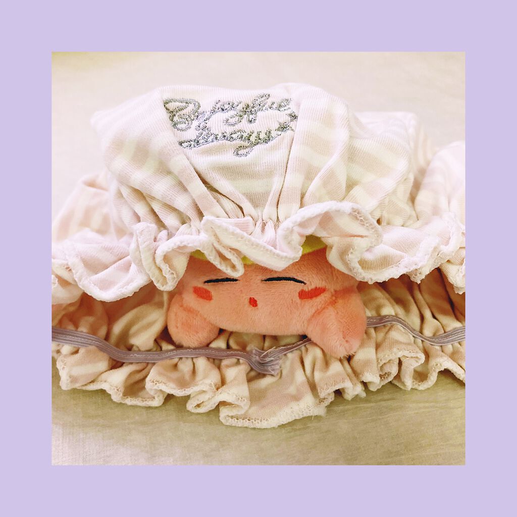 おやすみ用ヘアキャップ/3COINS/その他を使ったクチコミ（2枚目）