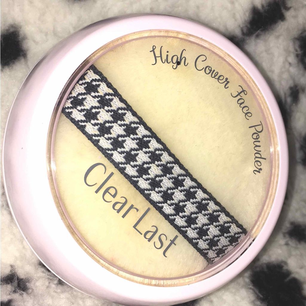 フェイスパウダー ハイカバー  マットオークル /クリアラスト/プレストパウダーを使ったクチコミ（1枚目）