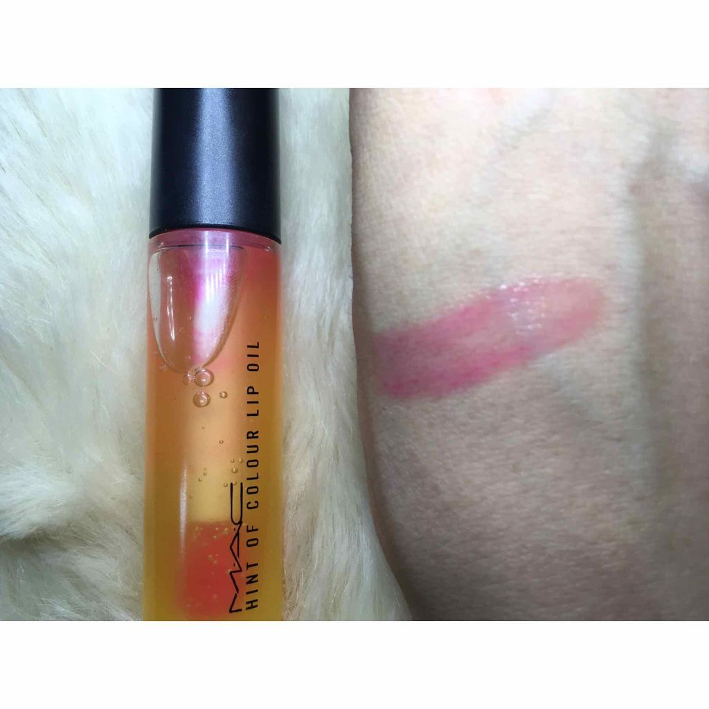 ヒント オブ カラー リップ オイル/M・A・C/口紅を使ったクチコミ（3枚目）