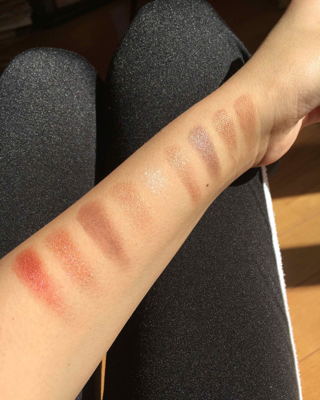 UR GLAM BLOOMING EYE COLOR PALETTE/U R GLAM/アイシャドウパレットを使ったクチコミ(2枚目)