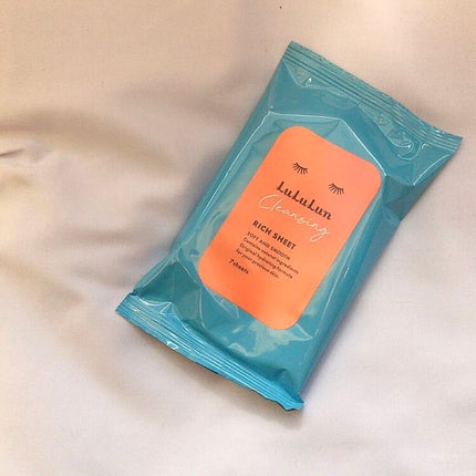 ルルルン クレンジングリッチシート/ルルルン/クレンジングシートを使ったクチコミ(1枚目)