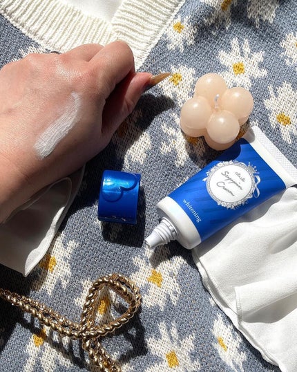 すっぴん ホワイトニングパウダーA/クラブ/プレストパウダーを使ったクチコミ(3枚目)