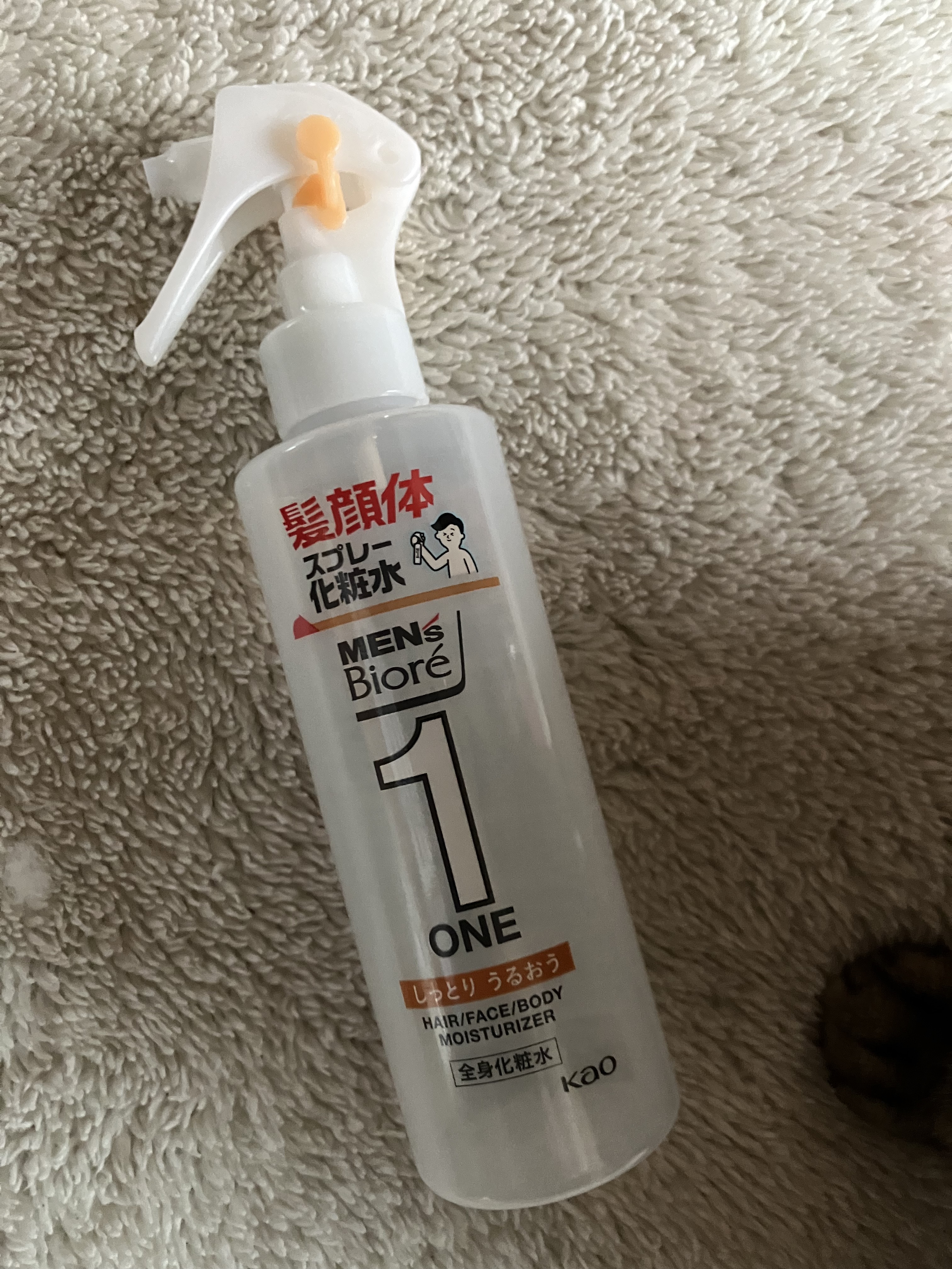 ONE 全身化粧水スプレー しっとり/メンズビオレ/ミスト状化粧水を使ったクチコミ（1枚目）