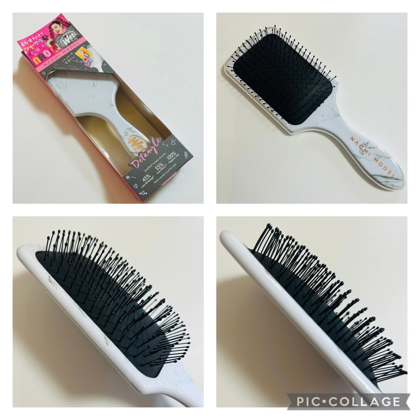 パドルディタングラー/ウェットブラシ/ヘアブラシを使ったクチコミ(2枚目)