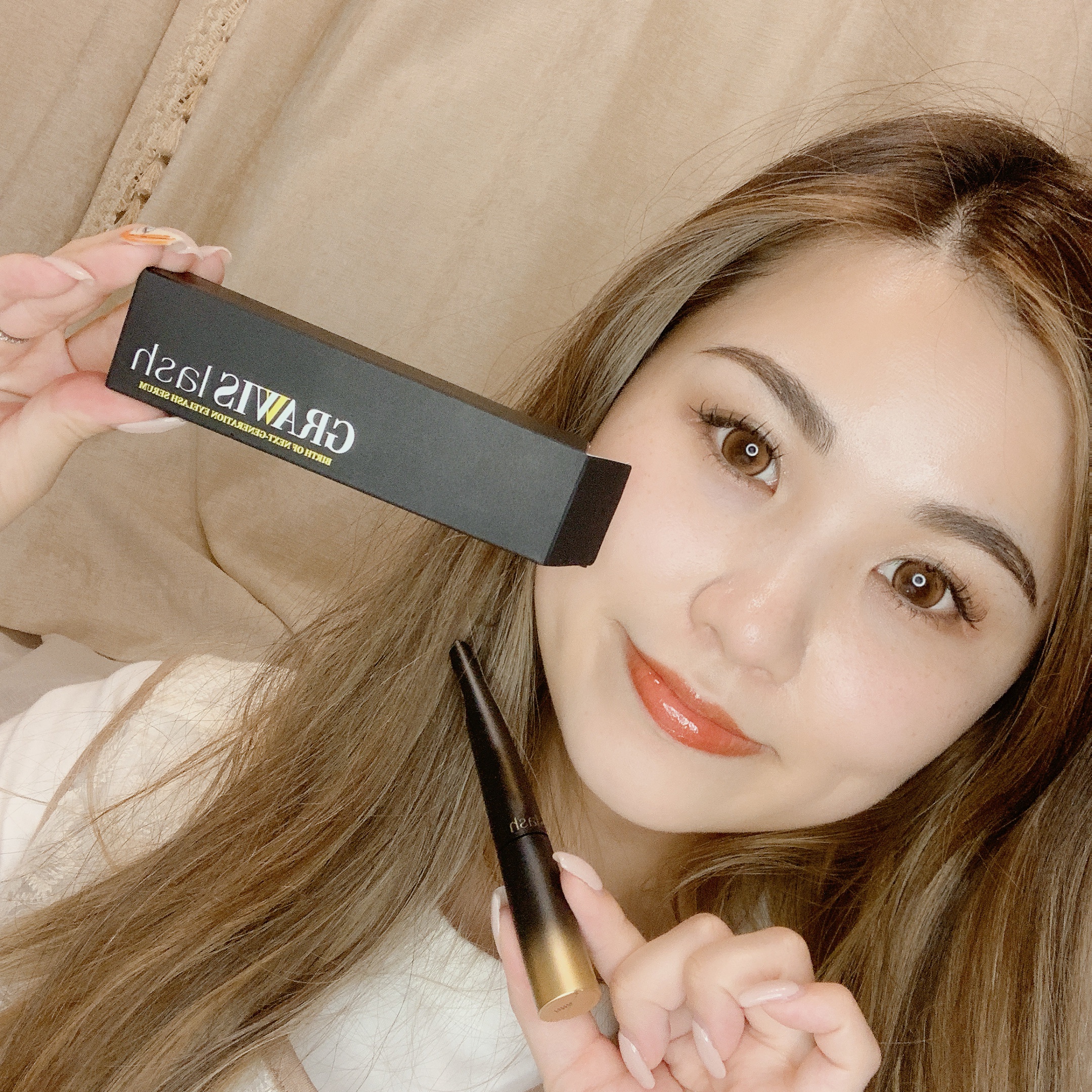 グラウィスラッシュ/MYIN/まつげ美容液を使ったクチコミ（2枚目）