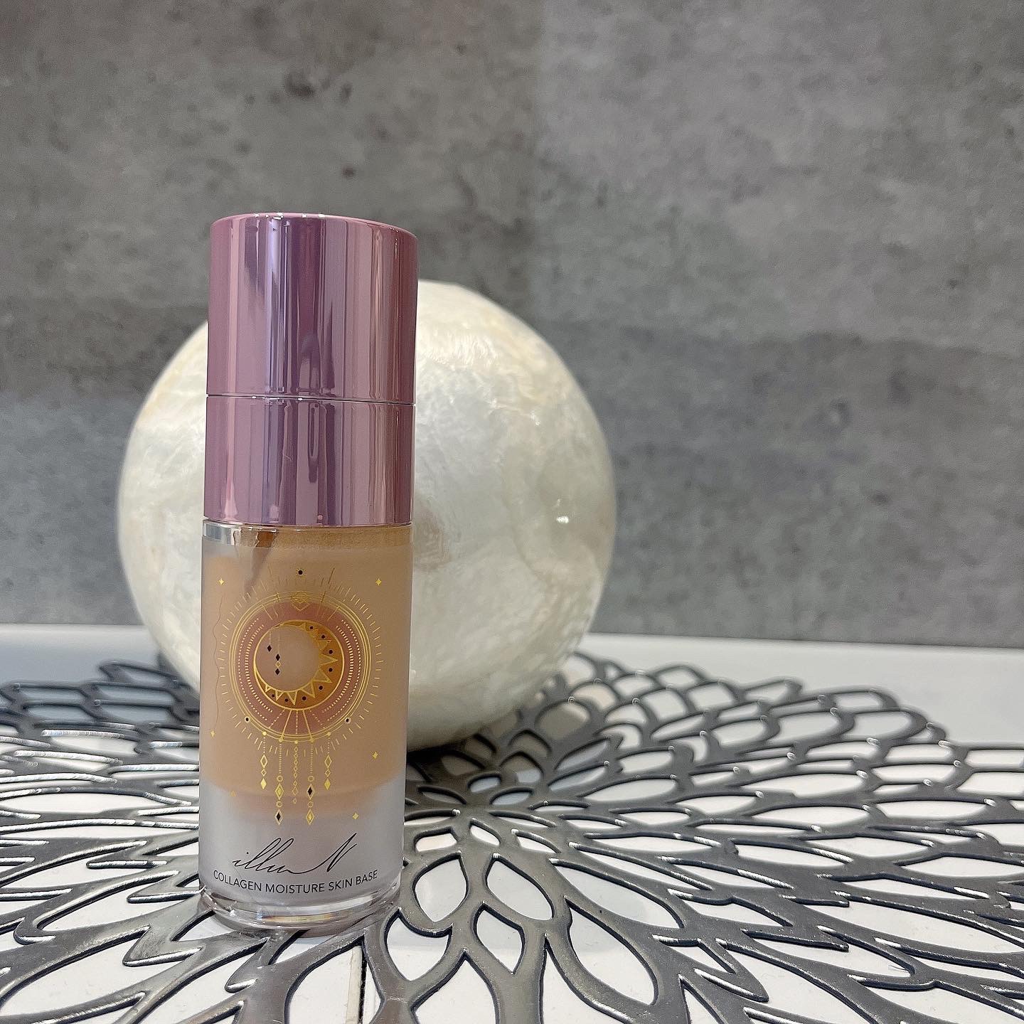 コラーゲンモイスチャースキンベース/illuN/化粧下地を使ったクチコミ（2枚目）