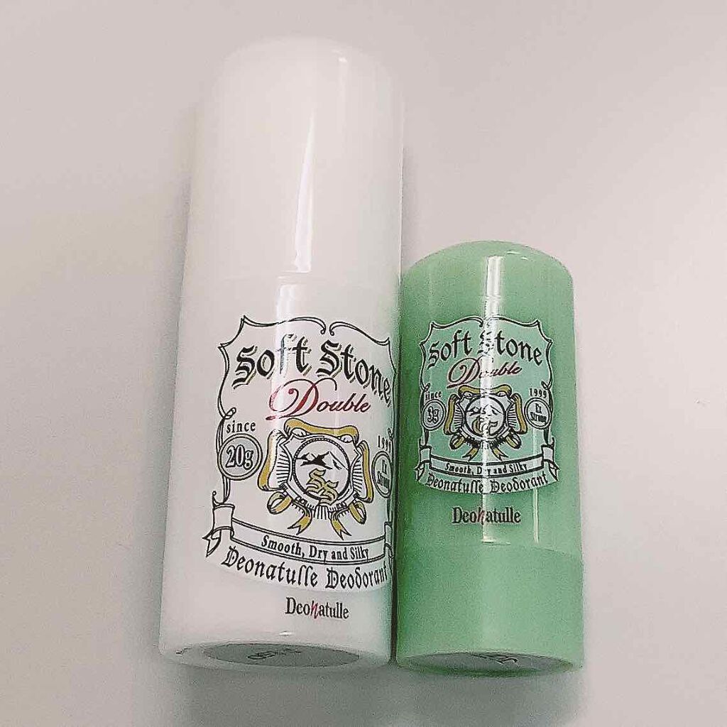 ソフトストーンＷ/デオナチュレ/デオドラント・制汗剤を使ったクチコミ（3枚目）
