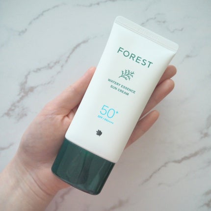 ウォータリーエッセンスUVクリーム/FoRest by Greenfinger/日焼け止めクリームを使ったクチコミ(1枚目)