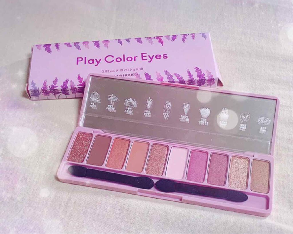プレイカラー アイシャドウ/ETUDE/アイシャドウパレットを使ったクチコミ(2枚目)
