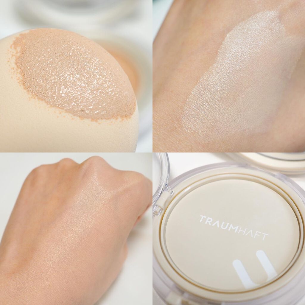 Comfort Fit Cushion /TRAUMHAFT/クッションファンデーションを使ったクチコミ(2枚目)