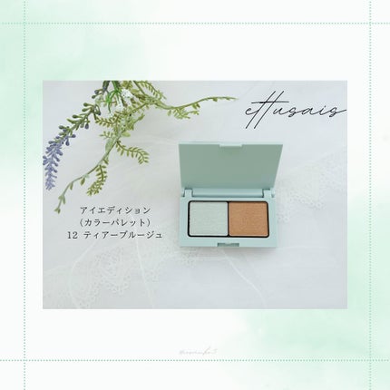 エテュセ アイエディション(カラーパレット) 12 ティアーブルージュ/ettusais/アイシャドウパレットの画像