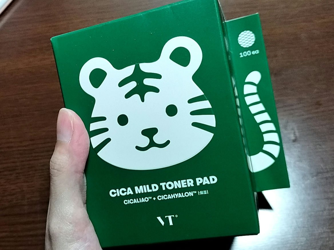 CICA マイルドトナーパッド/VT/トナーパッドを使ったクチコミ（1枚目）