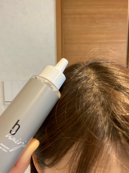 ヘアージュ 育毛剤 ヘアエッセンス/hairju/頭皮ローションを使ったクチコミ(4枚目)
