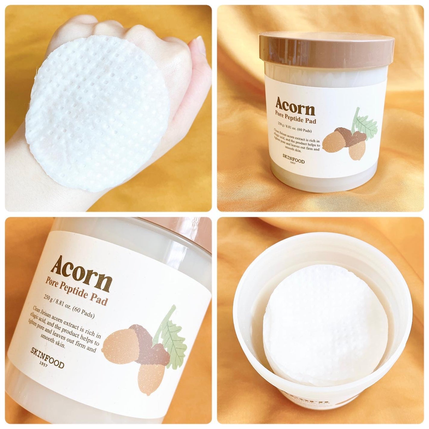 キャロットカロテン カーミングウォーターパッド/SKINFOOD/トナーパッドを使ったクチコミ(5枚目)