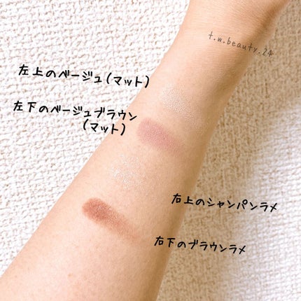 Pearly FLASH シャドウ パレット/HOLIKA HOLIKA/アイシャドウパレットを使ったクチコミ(2枚目)