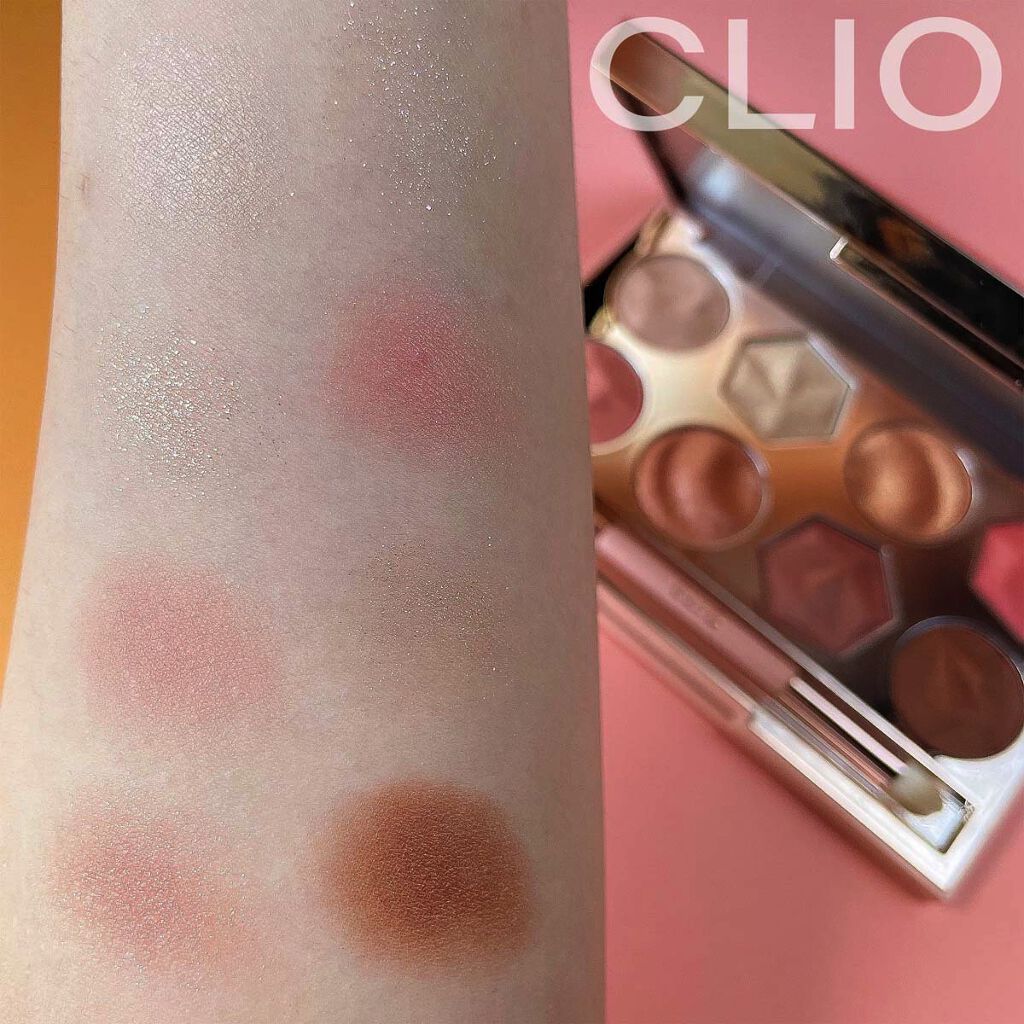 プリズム エアー アイ パレット/CLIO/アイシャドウパレットを使ったクチコミ（3枚目）