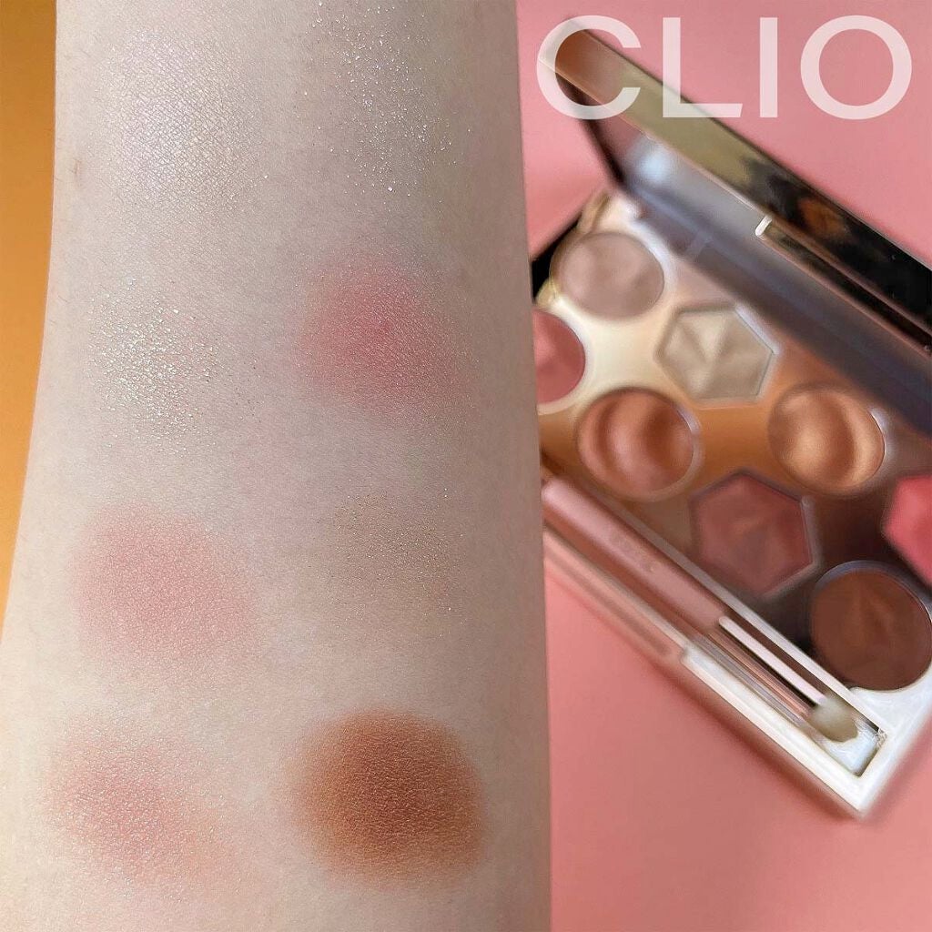 プリズム エアー アイ パレット/CLIO/アイシャドウパレットを使ったクチコミ(3枚目)