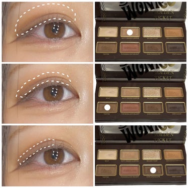 WONKA BAR EYESHADOW PALETTE/SHEGLAM/アイシャドウパレットを使ったクチコミ（2枚目）