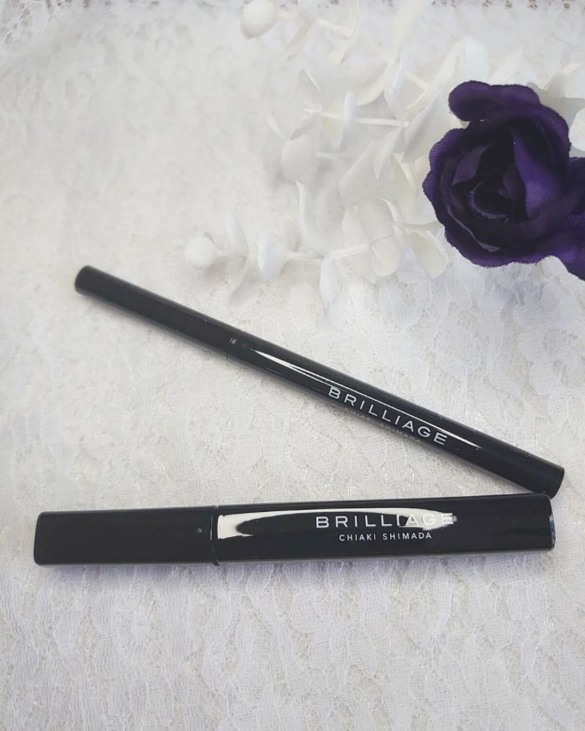 パワーアイズ ウォータープルーフライナー/ブリリアージュ/ペンシルアイライナーを使ったクチコミ（1枚目）
