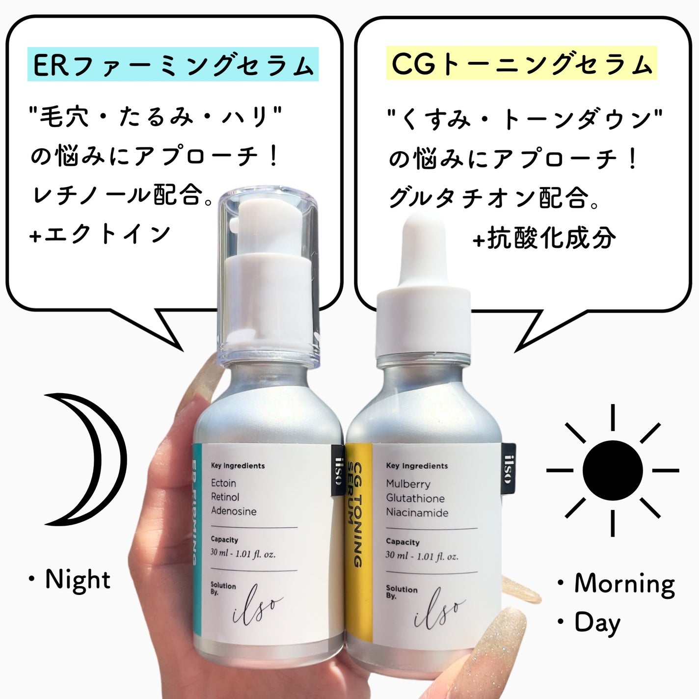 CGトーニングセラム/ilso/美容液を使ったクチコミ(2枚目)