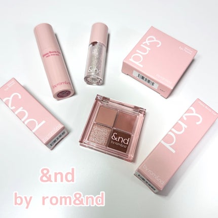 アンドバイロムアンド グラッシーアイグリッター/&nd by rom&nd/グリッターを使ったクチコミ(1枚目)