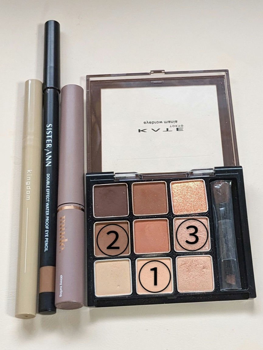 ウォータープルーフペンシルアイライナー/SISTER ANN/ペンシルアイライナーを使ったクチコミ（2枚目）