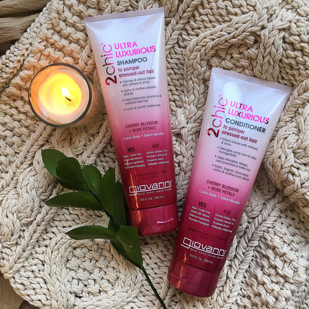 2chic ラグジュリアス シャンプー／コンディショナー シャンプー 250ml/giovanni/市販シャンプーを使ったクチコミ（1枚目）