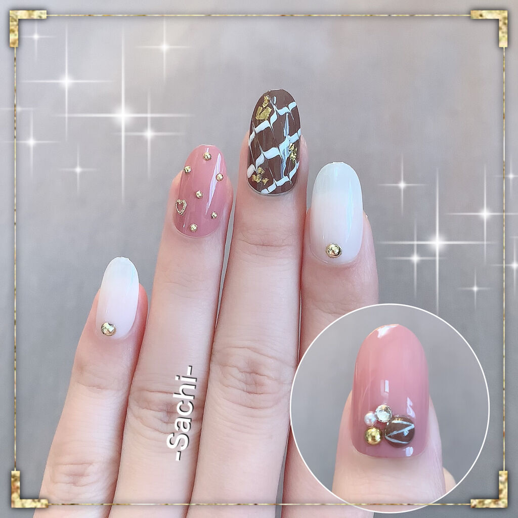 ミニネイルアートブラシ/DAISO/ネイル用品を使ったクチコミ（2枚目）