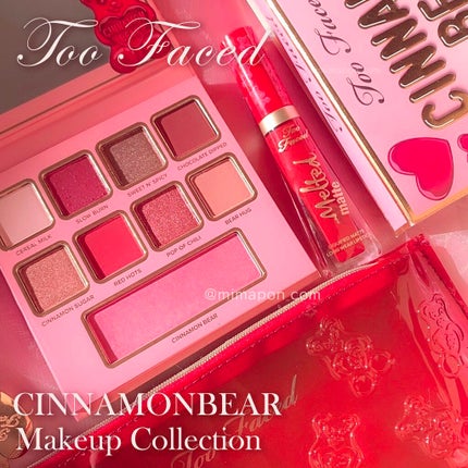 シナモン ベア メイクアップ コレクション/Too Faced/アイシャドウパレットを使ったクチコミ(4枚目)