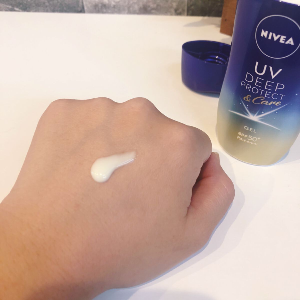 ニベアUV ディープ プロテクト&ケア ジェル/ニベア/日焼け止めジェルを使ったクチコミ(2枚目)