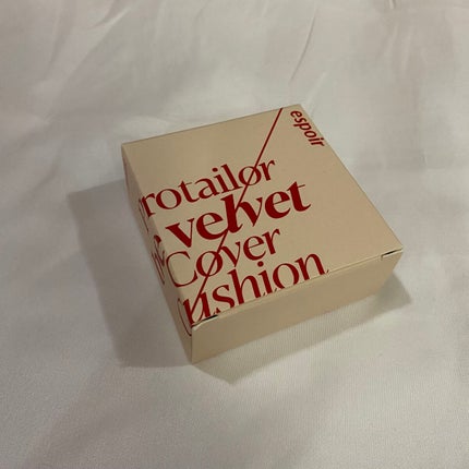 プロテーラービーベルベットカバークッション/espoir/クッションファンデーションを使ったクチコミ(1枚目)