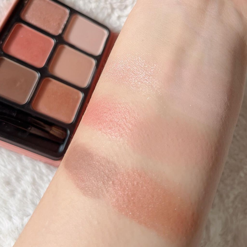 アイカラーパレット/heme/アイシャドウパレットを使ったクチコミ(2枚目)