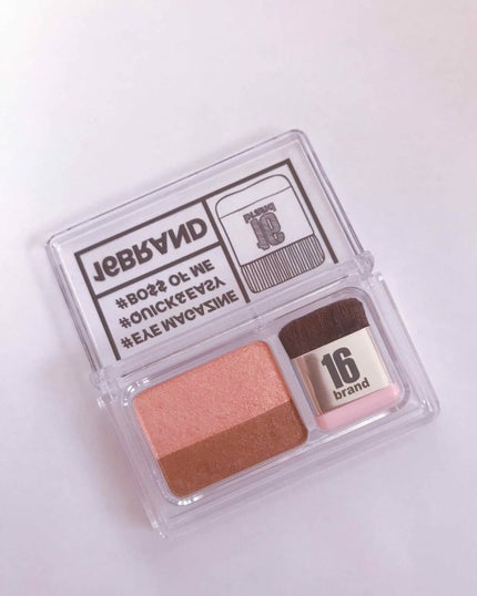 16 EYE MAGAZINE/16BRAND/アイシャドウパレットを使ったクチコミ(2枚目)