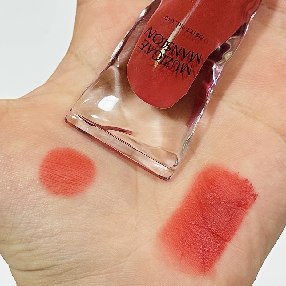 オブジェリキッド/MUZIGAE MANSION/口紅を使ったクチコミ（2枚目）