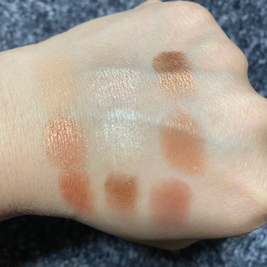 UR GLAM　BLOOMING EYE COLOR PALETTE/U R GLAM/パウダーアイシャドウを使ったクチコミ（2枚目）