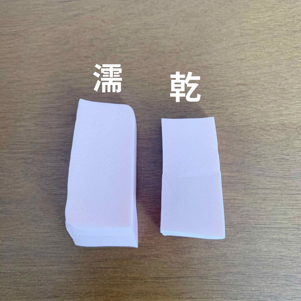 ジェリータッチスポンジ ウェッジ型/ロージーローザ/パフ・スポンジを使ったクチコミ（3枚目）