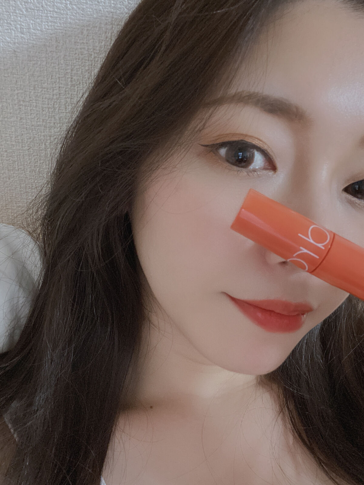 ジューシーラスティングティント/rom&nd/リップティントを使ったクチコミ（3枚目）