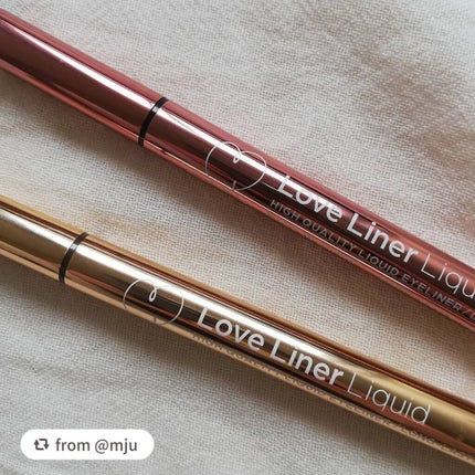 ラブ・ライナー リキッドアイライナーR3/ラブ・ライナー/リキッドアイライナーを使ったクチコミ(1枚目)
