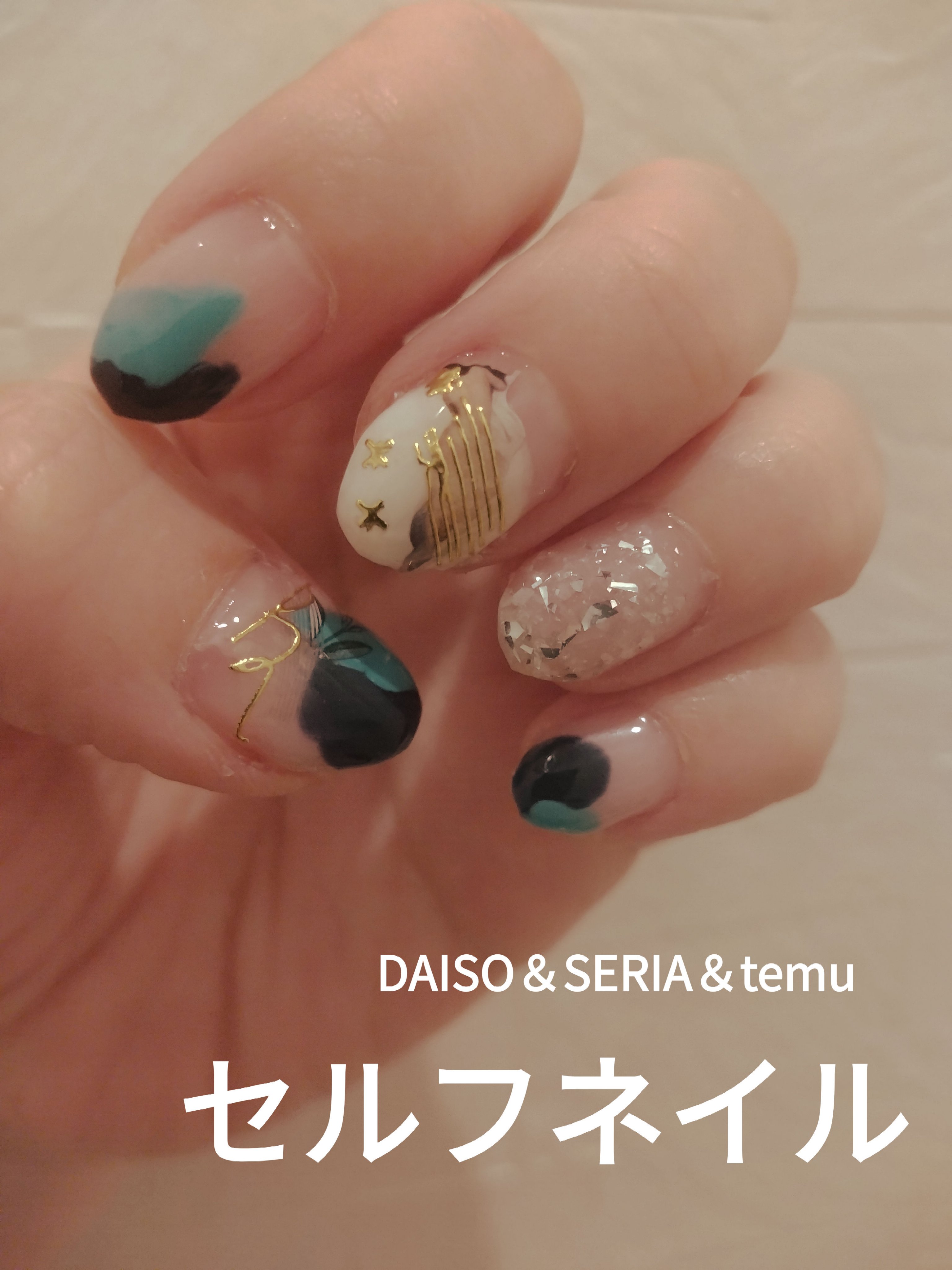 ジェルネイルDA 65 シルバーホイル/IDATE/ジェルネイルを使ったクチコミ（1枚目）