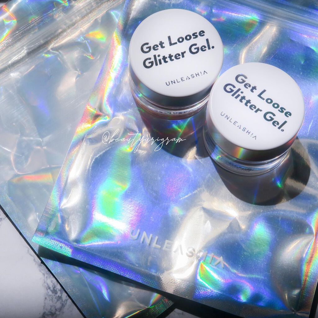 ゲットルーズグリッタージェル/unleashia/グリッターを使ったクチコミ(1枚目)