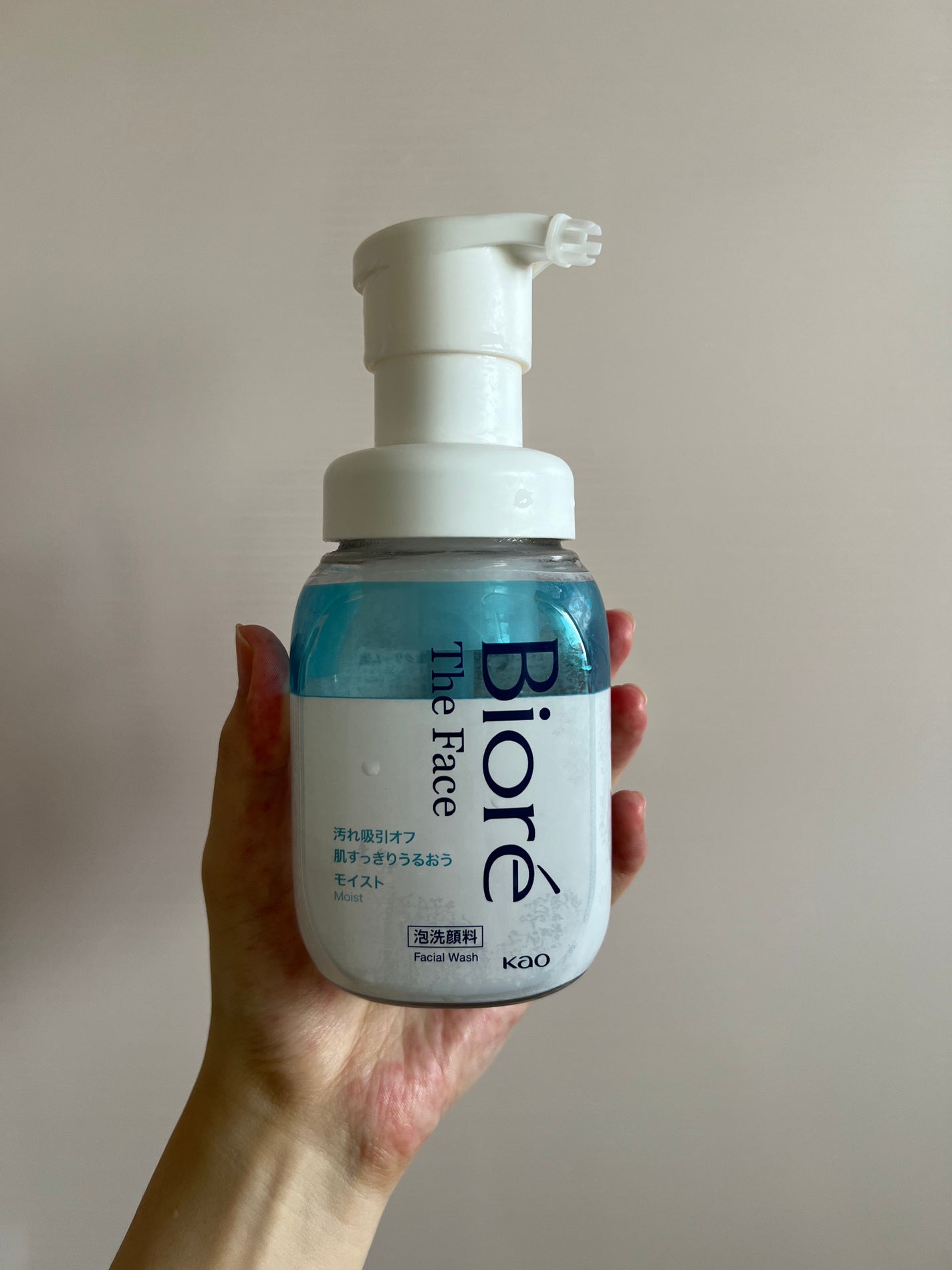ビオレ ザフェイス 泡洗顔料 モイスト/ビオレ/泡洗顔を使ったクチコミ(1枚目)