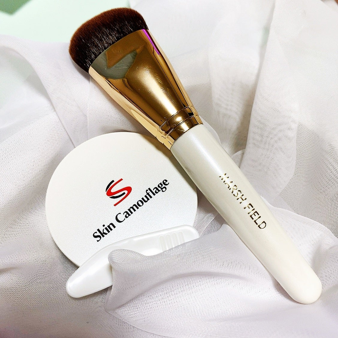 マーシュフィールド SC クリームファンデS/マーシュ・フィールド/クリーム・エマルジョンファンデーションを使ったクチコミ(2枚目)