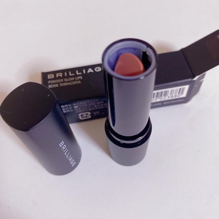 パウダーグローリップス/ブリリアージュ/口紅を使ったクチコミ(1枚目)